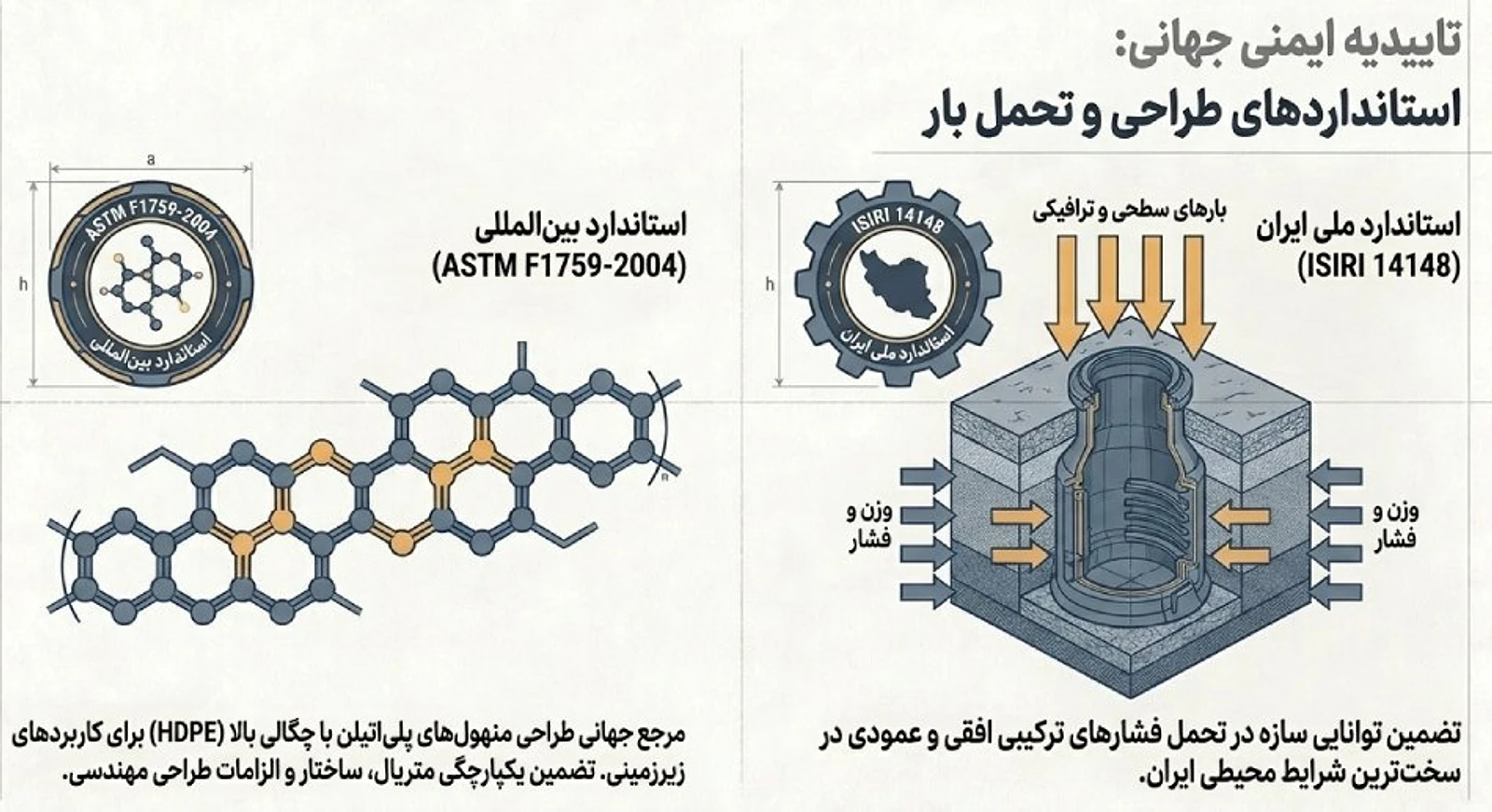 استاندارد منهول فاضلاب